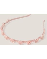 Monsoon - Rose Beaded Headband - Lyst