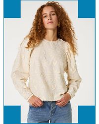 Monsoon - Fabienne Chapot Ida Embroidered Top White - Lyst
