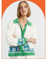 Monsoon - Chinti & Parker Hand Crochet Shirt Multi - Lyst