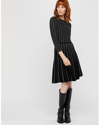 monsoon stevie fit and flare dress