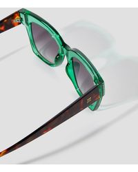 Monsoon - Contrast Chunky Square Sunglasses - Lyst