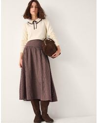 Monsoon - Carla Collar Jumper Ivory - Lyst