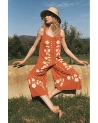 Monsoon - Eliana Floral Culotte Jumpsuit - Lyst