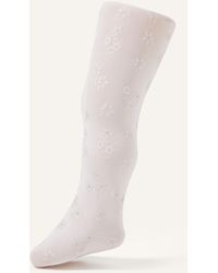 Monsoon - Baby Floral Print Tights Pink - Lyst