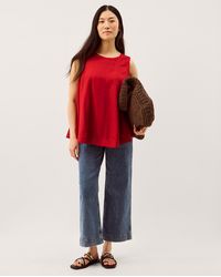 Monsoon - Sammy Swing Tank Top Red - Lyst