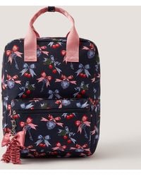 Monsoon - Cherry Bow Print Backpack - Lyst