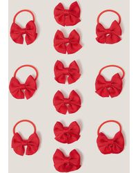 Monsoon - 12-pack School Bow Clips & Hair Bands - Lyst