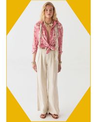 Monsoon - Maison Hotel Rusty Hawaiian Floral Shirt Pink - Lyst