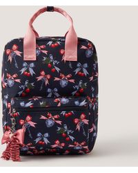 Monsoon - Cherry Bow Print Backpack - Lyst