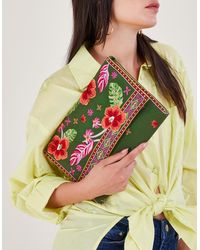 Monsoon - Embroidered Cross-body Bag - Lyst