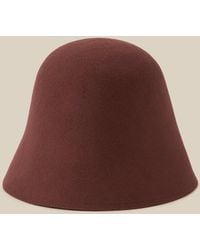 Monsoon - Fae Wool Bucket Hat - Lyst