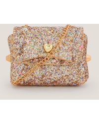 Monsoon - Mini Glitter Crossbody Bag - Lyst