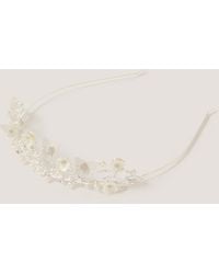 Monsoon - Pearl Flower Tiara - Lyst