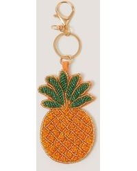 Monsoon - Pineapple Beaded Bag Charm - Lyst