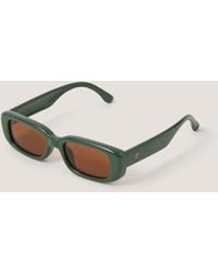 Monsoon - Bubble Rectangle Sunglasses - Lyst