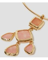 Monsoon - Quartz Pendant Choker Necklace - Lyst