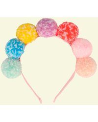 Monsoon - Meri Meri Rainbow Pom-pom Headband - Lyst