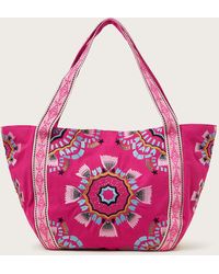 Monsoon - Embroidered Beach Bag - Lyst