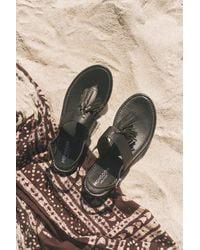 Monsoon - Cali Tassel Leather Sandals Black - Lyst