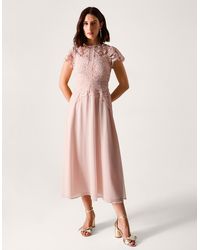 Monsoon - Monica Midi Bridesmaid Dress - Lyst