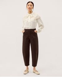 Monsoon - Lacey Barrel Jeans Brown - Lyst