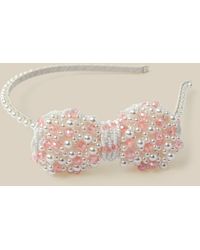 Monsoon - Beaded Bow Headband - Lyst