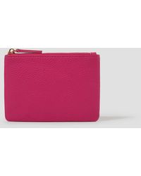 Monsoon - Faux Leather Coin Purse Pink - Lyst