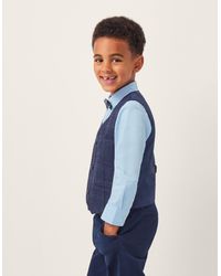 Monsoon - Oliver 3-piece Check Suit Blue - Lyst