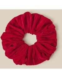 Monsoon - Crushed Velvet Hair Scrunchie - Lyst
