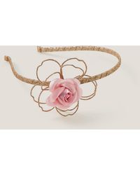 Monsoon - Rose Glitter Headband - Lyst