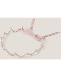 Monsoon - Bead Embellished Wire Crown - Lyst
