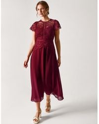 Monsoon - Monica Midi Bridesmaid Dress - Lyst