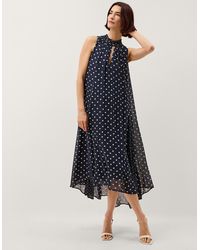 chinese dress ladies Dress The Population Gianna Lace Inset Gown main image 1