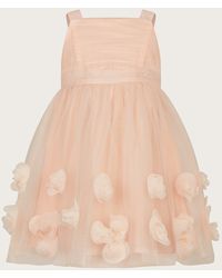 Monsoon - Baby Serenata Rose 3d Dress Pink - Lyst