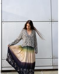 Monsoon - East Izzy Dip Dye Skirt Multi - Lyst