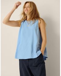 Monsoon - Sammy Swing Tank Top Blue - Lyst