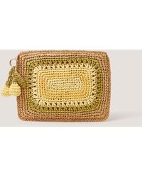 Monsoon - Darla Lemon Crochet Pouch - Lyst