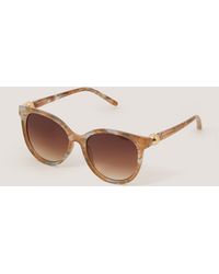 Monsoon - Marbled Preppy Sunglasses - Lyst