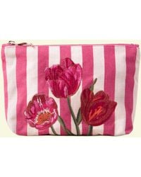 Monsoon - Elizabeth Scarlett Tulip Stripe Mini Pouch - Lyst