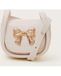 Monsoon - Bubble Bow Mini Bag Gold - Lyst