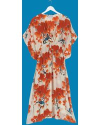 Monsoon - One Hundred Stars Acer Print Kaftan Dress - Lyst