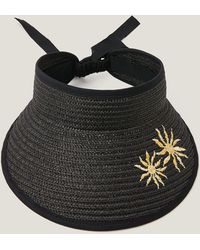 Monsoon - Tashie Embroidered Sun Visor - Lyst