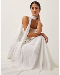 Monsoon - Women's Cream The India Edit Tara Drop Waist Maxi Dress, Size: 16 - Lyst
