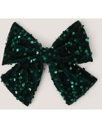 Monsoon - Sequin Velvet Bow Clip - Lyst