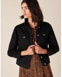 monsoon white denim jacket