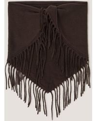 Monsoon - Beatrice Knit Triangle Scarf - Lyst