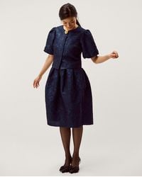 Monsoon - Juliana Floral Puff Jacket - Lyst