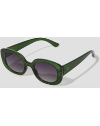 Monsoon - Chunky Oval Sunglasses - Lyst
