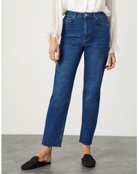 Monsoon Mom Jeans With Recycled Cotton Blue