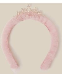 Monsoon - Tulle Tiara Headband - Lyst